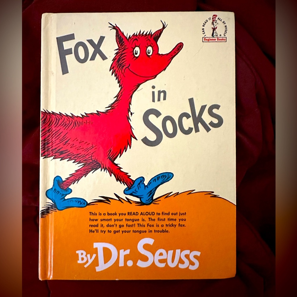 Dr. Seuss Fox in Socks